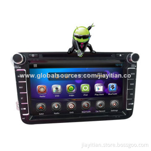 Android 4.2 Car Audio Player for VW/Skoda Universal with Mirror Link, OBD II, 1,024x600 Pixels